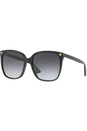 Gucci Woman Sunglasses GG0022S - Frame color: Black, Lens color: