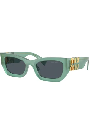 Miu Miu Woman Sunglasses MU 09WS - Frame color: Ivy Opal, Lens color: