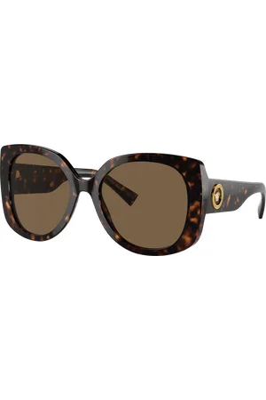 VERSACE Woman Sunglasses VE4387 - Frame color: Havana, Lens color: