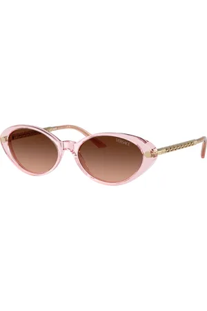 VERSACE Woman Sunglasses VE4469 - Frame color: Pink Transparent, Lens color: