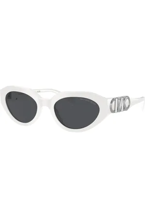 Michael Kors Woman Sunglasses MK2192 Empire Oval - Frame color: Optic White, Lens color:
