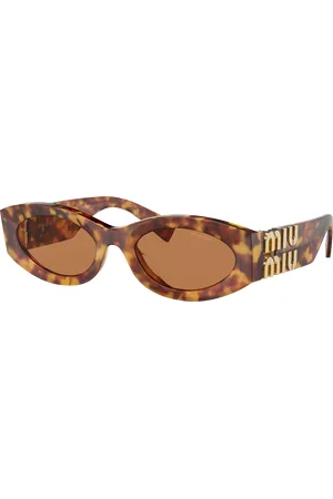 Miu Miu Woman Sunglasses MU 11WS - Frame color: Havana, Lens color:
