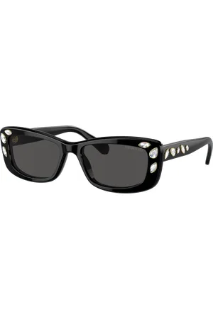 Swarovski Woman Sunglasses SK6008 - Frame color: Black, Lens color: