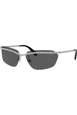 Swarovski Woman Sunglasses SK7001 - Frame color: Gunmetal, Lens color: