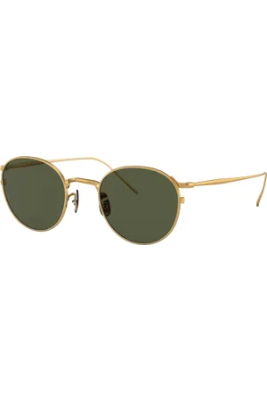 Oliver Peoples Unisex Sunglasses OV1311ST G.Ponti-4 - Frame color: Gold, Lens color: