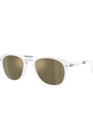 Persol Man Sunglasses PO0714SM 714SM - Steve McQueen - Frame color: Opal Ivory, Lens color:
