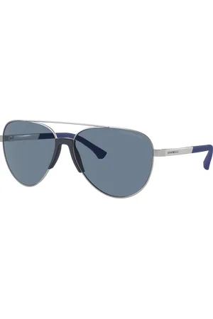 Emporio Armani Man Sunglasses EA2059 - Frame color: Matte Silver, Lens color: