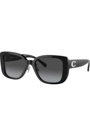 Coach Woman Sunglasses HC8352 CD472 - Frame color: Black, Lens color: