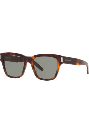 Saint Laurent Unisex Sunglasses SL 560 - Frame color: Brown Light, Lens color: