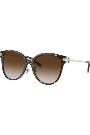 Tiffany & Co. Woman Sunglasses TF4193BF - Frame color: Havana On Tiffany Blue, Lens color: