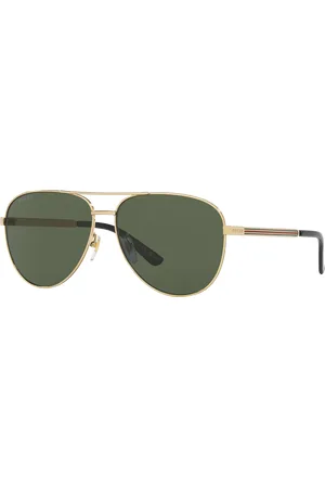 Gucci Man Sunglasses GG1233SA - Frame color: Gold, Lens color: