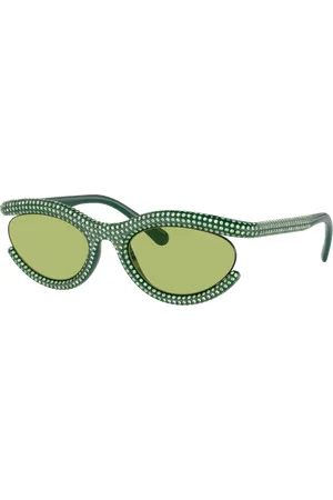 Swarovski Woman Sunglasses SK6006 - Frame color: Green, Lens color: