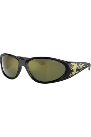 Arnette Man Sunglasses AN4342 Ilum 2.0 - Frame color: Black/Gold Flames, Lens color:
