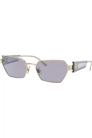 Miu Miu Woman Sunglasses MU 53WS - Frame color: Pale Gold, Lens color: