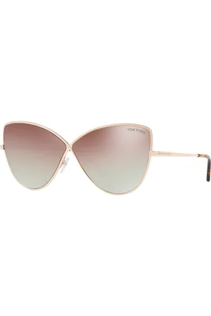 Tom Ford Woman Sunglasses ELISE-02 - Frame color: Gold, Lens color: