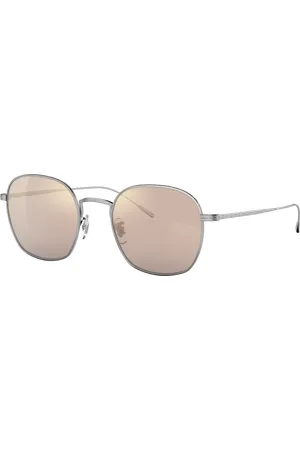 Oliver Peoples Unisex Sunglasses OV1307ST Adès - Frame color: Silver, Lens color: