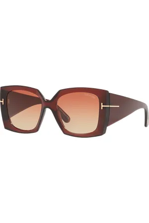 Tom Ford Woman Sunglasses FT0921 - Frame color: Burgundy, Lens color: