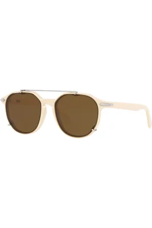 Dior Man Sunglasses BlackSuit RI - Frame color: Ivory, Lens color: