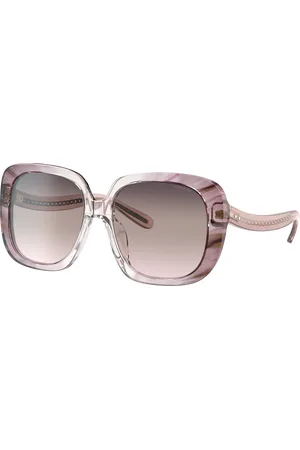 Coach Woman Sunglasses HC8323U C6185 - Frame color: Transparent Pink Ombre, Lens color:
