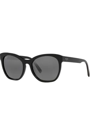 Maui Jim Woman Sunglasses Alulu - Frame color: Black Shiny, Lens color: