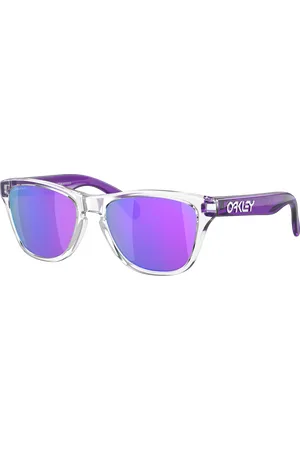 Oakley Unisex Sunglasses OJ9009 Frogskins™ XXS (Youth Fit) - Frame color: Clear, Lens color: