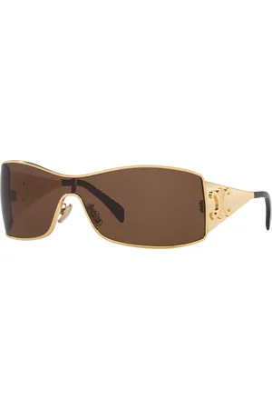 Céline Woman Sunglasses Maxi Metal Triomphe Cl40283U - Frame color: Gold, Lens color: