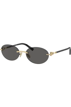 Tiffany & Co. Woman Sunglasses TF3104D - Frame color: Pale Gold, Lens color: