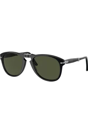 Persol Man Sunglasses PO0714 714 - Original - Frame color: Black, Lens color: