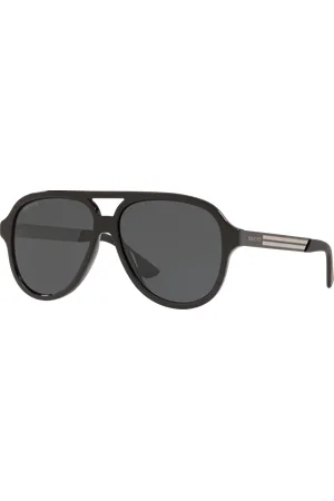 Gucci Man Sunglasses GG0688S - Frame color: Black, Lens color: