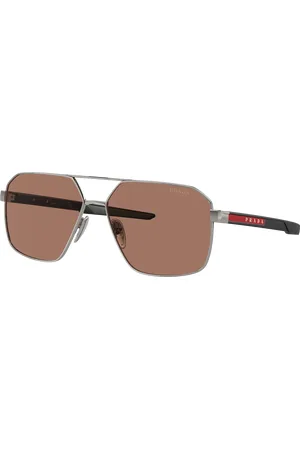 Prada Man Sunglasses PS 55WS - Frame color: Gunmetal, Lens color: