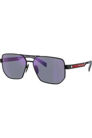 Prada Man Sunglasses PS 51ZS - Frame color: Matte Black, Lens color: