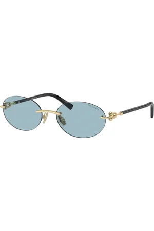 Tiffany & Co. Woman Sunglasses TF3104D - Frame color: Pale Gold, Lens color: