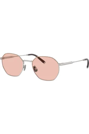 Brunello Cucinelli Unisex Sunglasses BC2003ST - Frame color: Silver/Camel, Lens color: