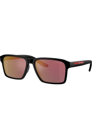 Prada Man Sunglasses PS 05YS - Frame color: Matte Black, Lens color: