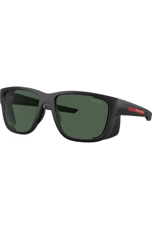 Prada Man Sunglasses PS 07WS - Frame color: Matte Black, Lens color: