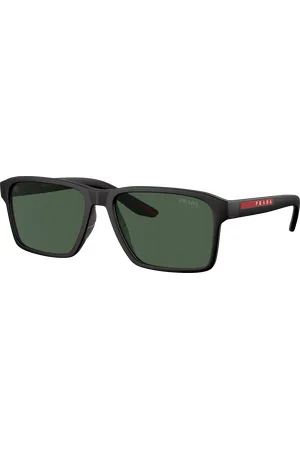 Prada Man Sunglasses PS 05YS - Frame color: Black Rubber, Lens color: