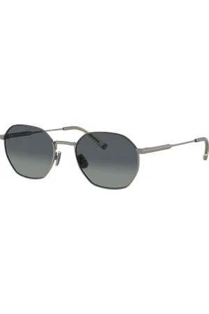Brunello Cucinelli Unisex Sunglasses BC2003ST - Frame color: Gunmetal/Lead, Lens color: