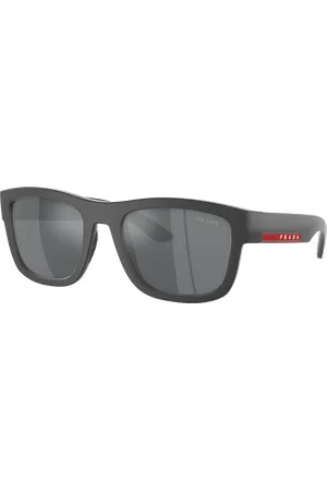Prada Man Sunglasses PS 01ZS - Frame color: Grey Rubber, Lens color: