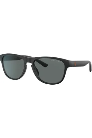 Ralph Lauren Unisex Sunglasses PH4180U - Frame color: Matte Black, Lens color: