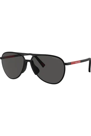 Prada Man Sunglasses PS 53ZS - Frame color: Matte Black, Lens color: