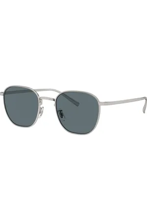 Oliver Peoples Unisex Sunglasses OV1329ST Rynn - Frame color: Silver, Lens color: