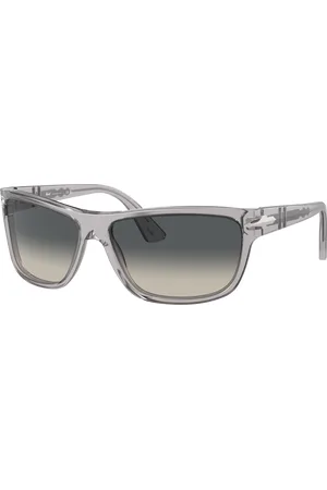 Persol Unisex Sunglasses PO3342S - Frame color: Transparent Grey, Lens color: