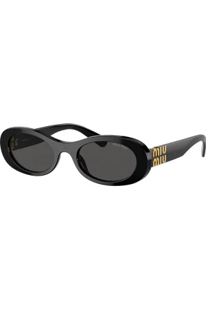 Miu Miu Woman Sunglasses MU 06ZS - Frame color: Black, Lens color: