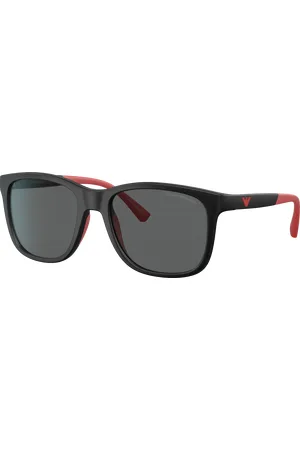 Emporio Armani Unisex Sunglasses EK4184 Kids - Frame color: Matte Black, Lens color: