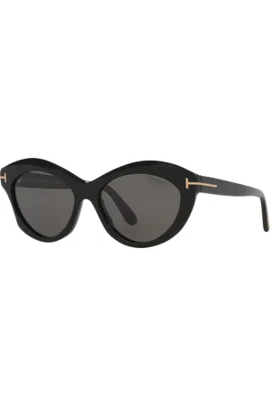 Tom Ford Woman Sunglasses Toni - Frame color: Black Shiny, Lens color: