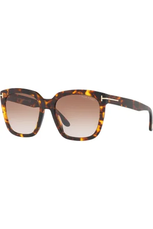Tom Ford Woman Sunglasses FT0502 - Frame color: Brown, Lens color: