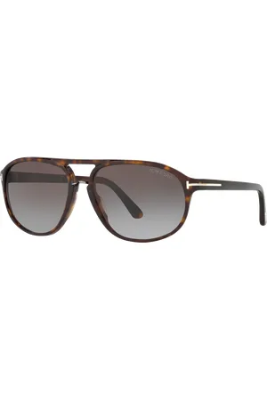 Tom Ford Man Sunglasses Ft0447 Jacob - Frame color: Brown Yellow, Lens color: