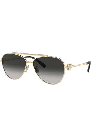 Tiffany & Co. Woman Sunglasses TF3101B - Frame color: Pale Gold, Lens color: