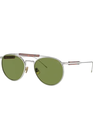 Brunello Cucinelli Unisex Sunglasses BC2004ST - Frame color: Silver, Lens color: