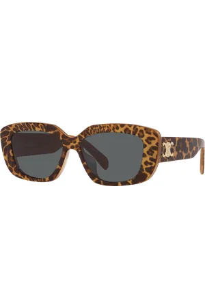 Céline Unisex Sunglasses Triomphe CL40216U - Frame color: Tortoise, Lens color: